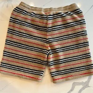 Burberry fleece shorts xxxl